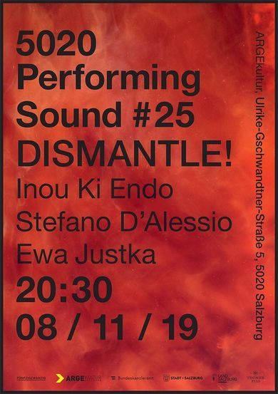PERFORMING SOUND #25 DISMANTLE! / 